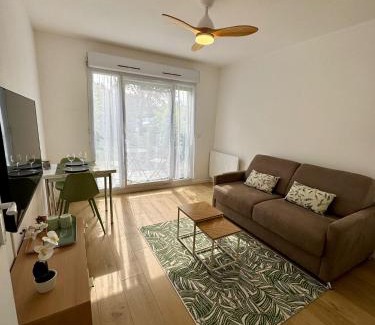 Merignac Apartamento | Studio confort & calme proche Bordeaux et Pellegrin
