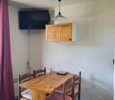 Vallandry Apartamento | Studio confortable à Vallandry, 20 m² avec vue montagne