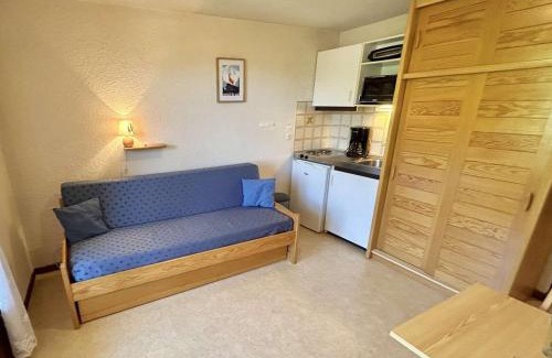 Demi-Quartier Apartamento | Studio confortable avec balcon, proche des pistes - 2 couchages à Demi-Quartier - FR-1-597-18