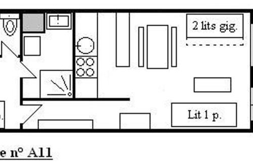 Meribel Centre Apartamento | Studio confortable au centre de Méribel, proche pistes et commerces, parfait pour 4 personnes - FR-1-180-4