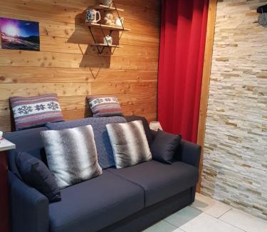 Saint-Etienne-de-Tinee Apartamento | Studio cosi proximité Auron