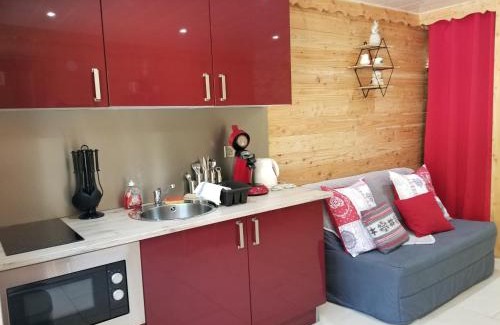 Saint-Etienne-de-Tinee Apartamento | Studio cosi proximité Auron