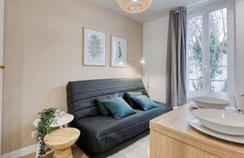 Cachan Apartamento | Studio Cosy à 30min de la Tour Eiffel