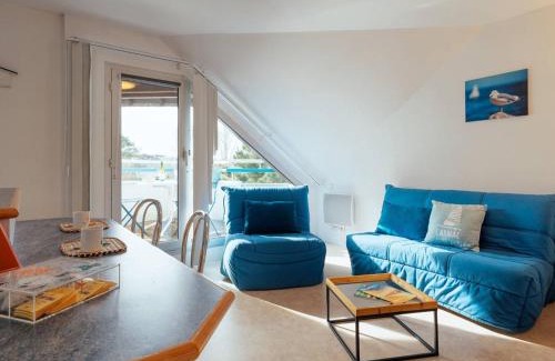 Carnac Apartamento | Studio cosy à Carnac, proche plages, avec balcon, parking, et équipements modernes pour 3 personnes - FR-1-477-45