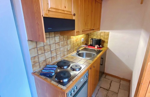 Evolene Apartamento | Studio cosy au centre du village