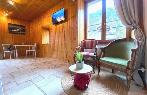 Evolene Apartamento | Studio cosy au centre du village