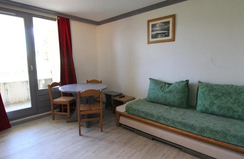 Bergers Apartamento | Studio cosy avec balcon, piscine & sauna - 3 pers, pied des pistes, animaux OK - FR-1-405-87