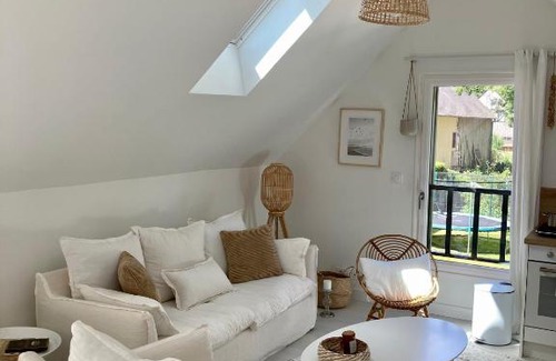 Lancieux Apartamento | Studio cosy avec coin jardin
