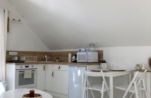 Lancieux Apartamento | Studio cosy avec coin jardin