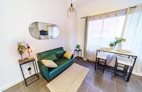Saint Clair Apartamento | Studio cosy avec mezzanine, bien équipé, Caluire