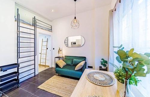 Saint Clair Apartamento | Studio cosy avec mezzanine, bien équipé, Caluire