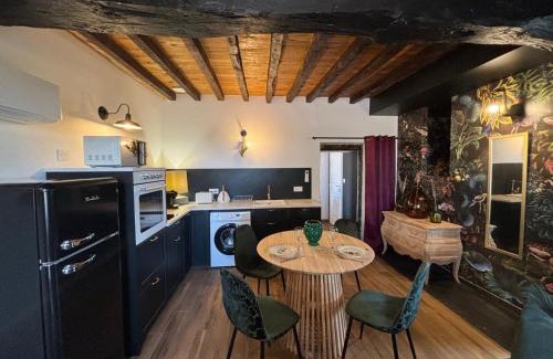 Montaigu-le-Blin Apartamento | Studio cosy avec baignoire balnéo près de Vichy - FR-1-489-520