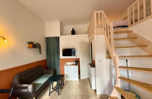 Tours Apartamento | Studio cosy avec mezzanine et parking proche centre
