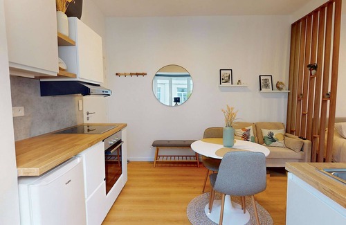 Rogier Apartamento | Studio cosy centre avec balcon