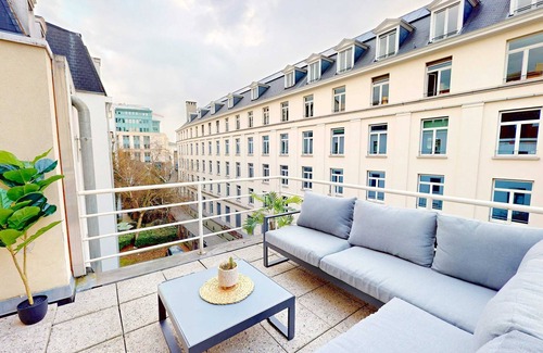 Rogier Apartamento | Studio cosy centre avec balcon