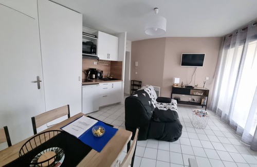 Mediterranee Apartamento | Studio Cosy Canet Plage