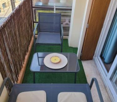 Vallauris Apartamento | Studio cosy proche des plages de Golfe Juan