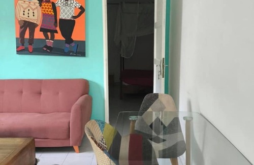 Grand Dakar Apartamento | Studio Cosy & Quiet 1 bed living room & patio Fann Hock