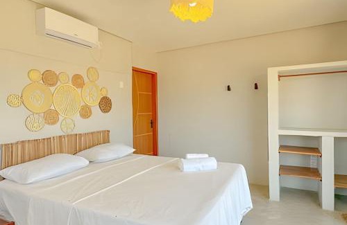 Ponta do Anel Apartamento | Studio Crochê - Vista Mar- Piscina- Hidro- Ar