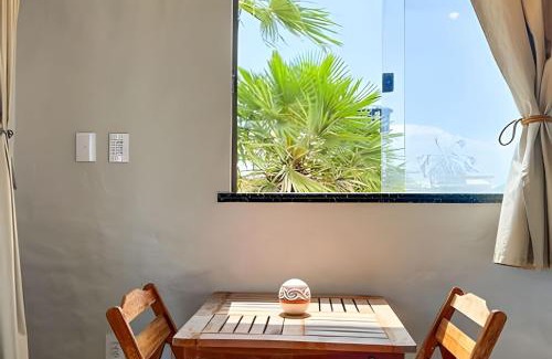 Ponta do Anel Apartamento | Studio Crochê - Vista Mar- Piscina- Hidro- Ar
