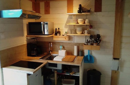 Plouer-sur-Rance Apartamento | Studio dans maison bois et piscine hors-sol