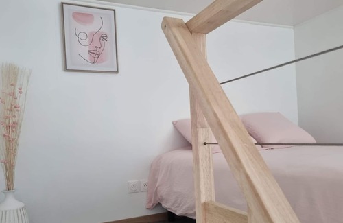 Gouy Apartamento | Studio de Jardin Chic et Cosy, Idéal Pour L'armada