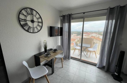 Saint-Cyprien Plage Apartamento | studio de la plage