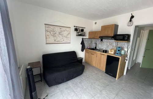 Saint-Cyprien Plage Apartamento | studio de la plage
