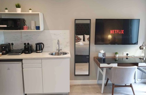 Childs Hill Apartamento | Estudio-De Lujo-Baño en la habitacion