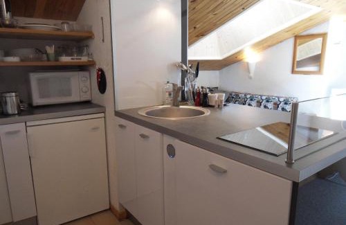Belle Plagne Apartamento | Studio divisible 4 pers avec balcon et vue pistes - FR-1-181-1531