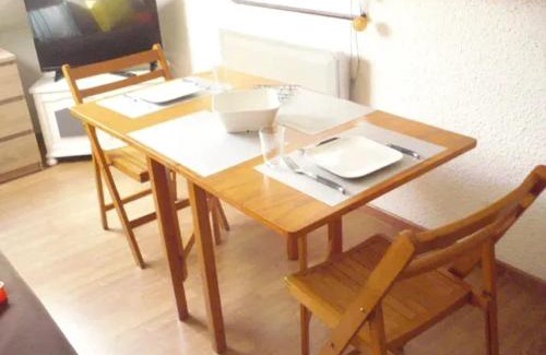Puy-Saint-Vincent Apartamento | Studio douillet à Puy-Saint-Vincent, 16 m², vue sur la montagne.