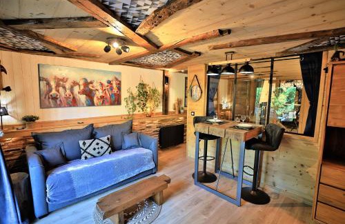Les Villards-sur-Thones Apartamento | Studio du Coin - Vue montagne, au calme, Terrasse - AravisTour