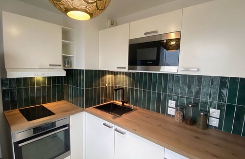 Gennevilliers Apartamento | Studio Eiffel Avec Parking aux Portes de Paris