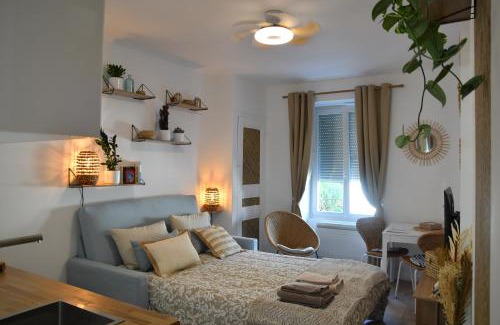 Voiron Apartamento | Studio Elégance Naturelle proche gare
