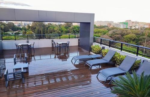Cidade Baixa Apartamento | Studio em frente Parque Farroupilha com garagem