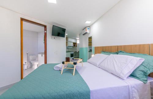 Jardim Rosas Apartamento | Studio Encantador - Garagem - Piscina na Cobertura