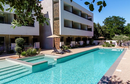 Montpellier Apartamento | Studio Entre mer et Ville, Avec Terrasse, vue Bois et Piscine