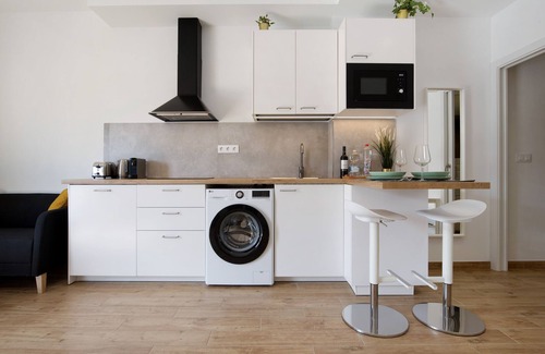 Gran Tarajal Apartamento | Apartamento vacacional "Erbania" con balcón y Wi-Fi