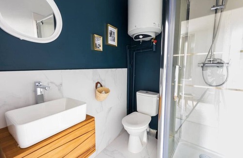 Saint-Brieuc Apartamento | Studio Escale Élégante - Proche Gare Saint-brieuc