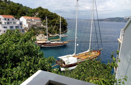 Racisce Apartamento | Apartamento-estudio en la playa Racisce, Korcula (AS-4360-b)