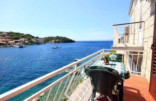 Racisce Apartamento | Apartamento-estudio en la playa Racisce, Korcula (AS-4341-b)