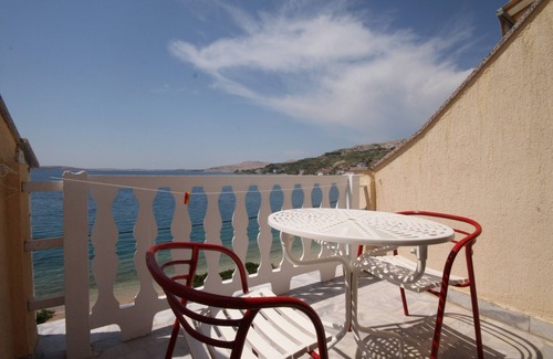 Metajna Apartamento | Apartamento-estudio en la playa Metajna, Pag (AS-6497-d)