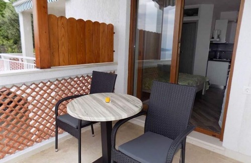 Mosenice Apartamento | Apartamento-estudio con terraza y vista al mar Moscenice, Opatija (AS-7689-a)