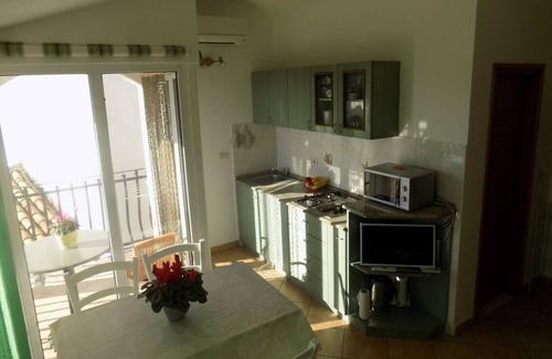 Zagore Apartamento | Apartamento-estudio with terrace and sea view Zagore, Opatija (AS-13277-b)