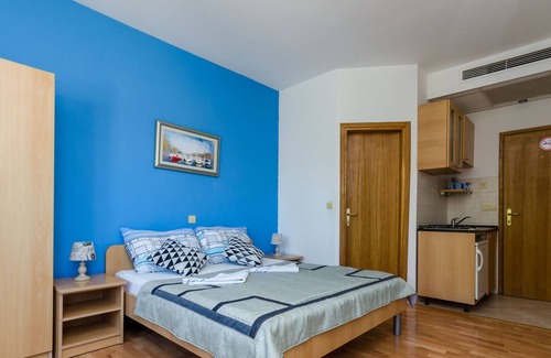 Srebreno Apartamento | Apartamento-estudio with balcony Mlini, Dubrovnik (AS-10269-b)