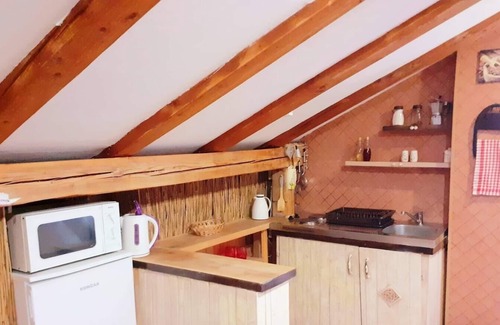 Vratarusa Apartamento | Apartamento-estudio con balcón y vista al mar Bunica, Senj (AS-22142-a)