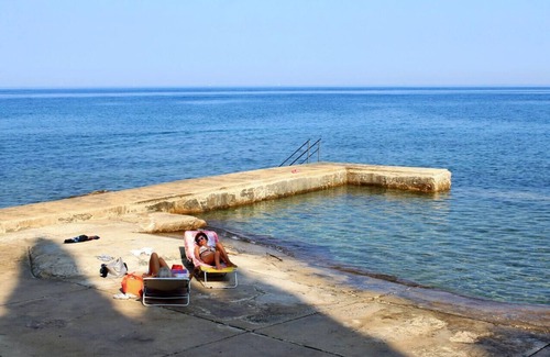 Basanija Apartamento | Apartamento-estudio con una terraza Basanija, Umag (AS-7148-b)