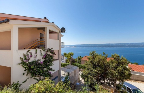 Stanici Apartamento | Apartamento-estudio con terraza y vista al mar Stanici, Omis (AS-17894-b)