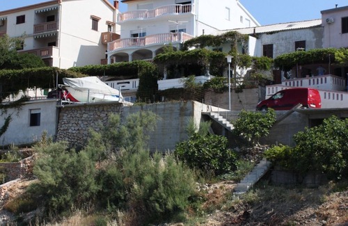 Zubovici Apartamento | Apartamento-estudio con terraza y vista al mar Zubovici, Pag (AS-6394-a)