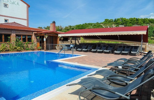 Caska Apartamento | Apartamento-estudio con terraza y vista al mar Caska, Pag (AS-4109-b)